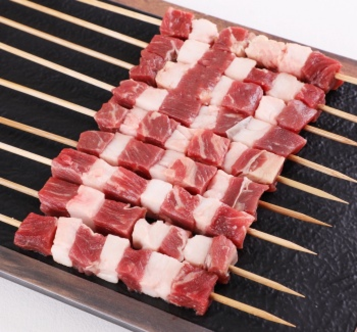 调味牛肉串